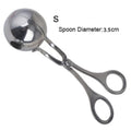 Stainless Steel Meat Ball Maker Clip round Rice Ball Shaper Non-Stick Spoon Mold Kitchen Gadget for Stuffed Meatballs