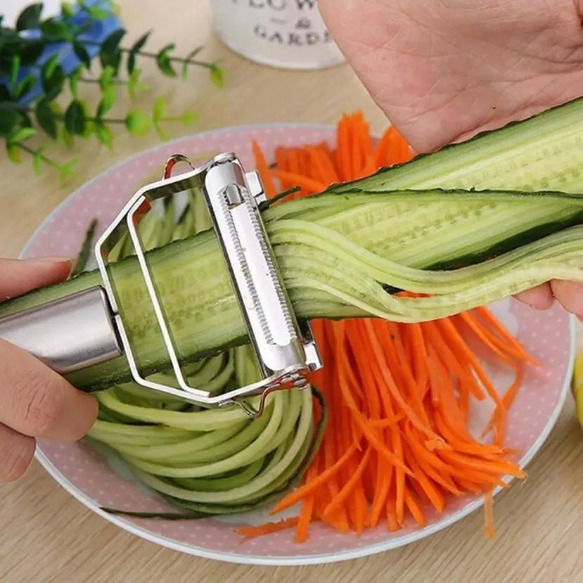 High Quality Stainless Steel Veggies fruit Grater Julienne Peeler